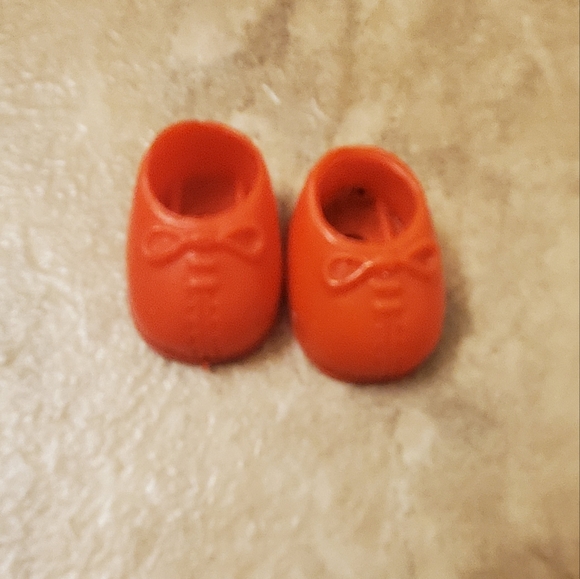 American Greetings Toys Vintage Strawberry Shortcake Red Doll Shoes